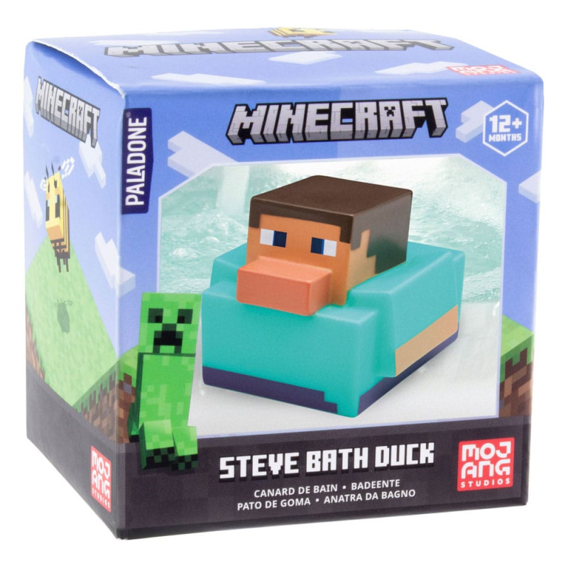 Minecraft Bath Duck Steve 6 cm 2