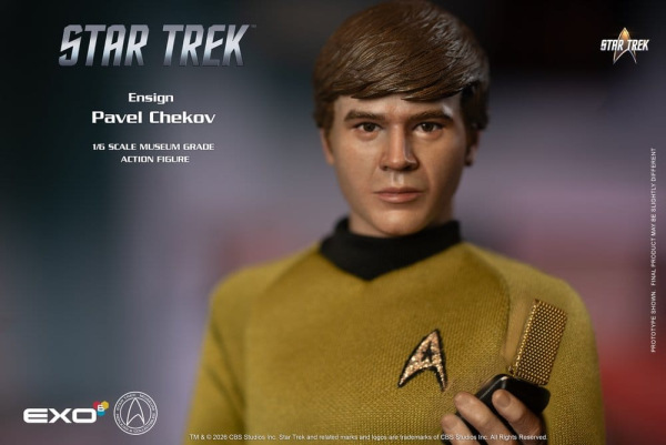 Star Trek: The Original Series Action Figure 1/6 Ensign Pavel Chekov 30 cm 13