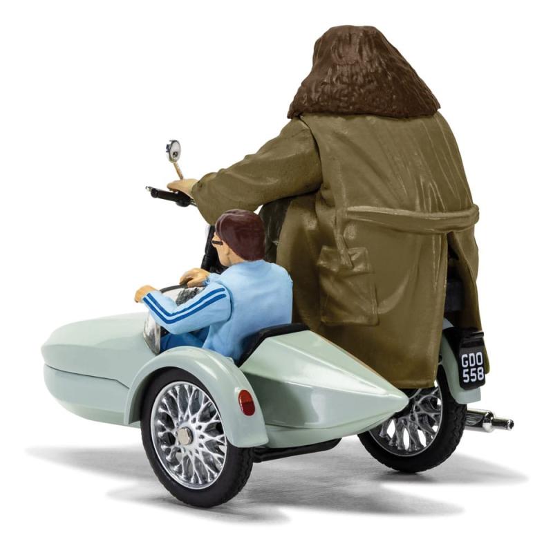 Harry Potter Die Cast Model 1/36 Hagrid's Motorcycle & Sidecar