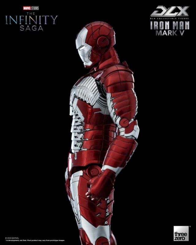 Infinity Saga DLX Action Figure 1/12 Iron Man Mark 5 17 cm 3