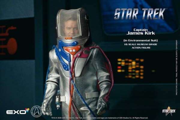 Star Trek: The Original Series Action Figure 1/6 Captain James T. Kirk (in Environmental Suit) 29 cm 7