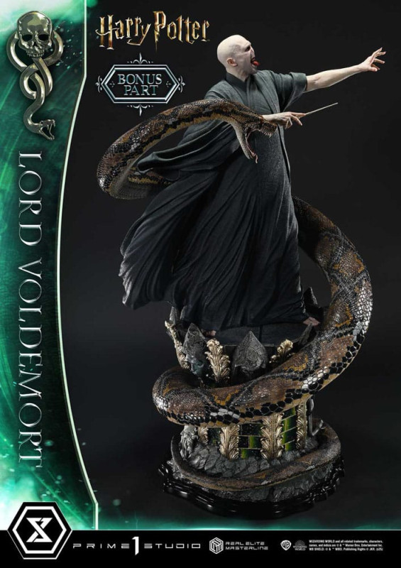 Harry Potter Real Elite Masterline Series Statue 1/4 Lord Voldemort Bonus Version 83 cm 5