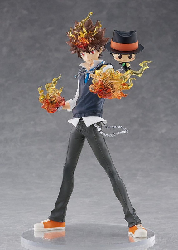 Katekyo Hitman Reborn Pop Up Parade SP PVC Figures 2-Pack Tsunayoshi Sawada & Reborn 24 cm 5