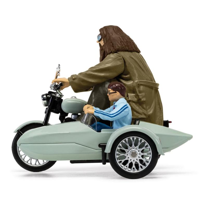 Harry Potter Die Cast Model 1/36 Hagrid's Motorcycle & Sidecar