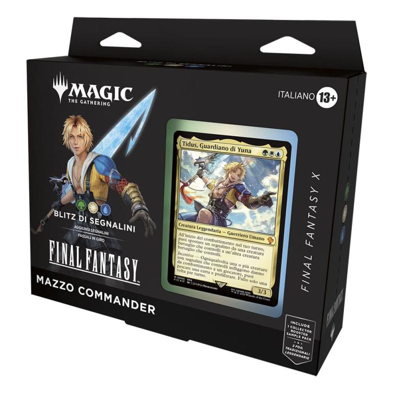 Magic the Gathering Final Fantasy Commander Decks Display (4) italian 9