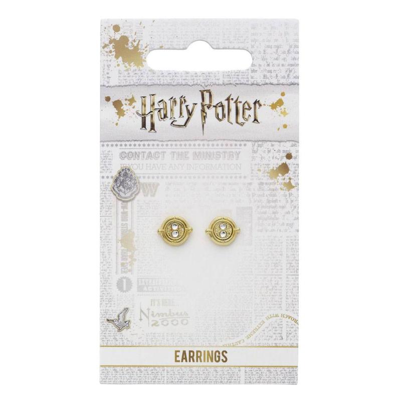 Harry Potter Earrings Time Turner (gold plated)