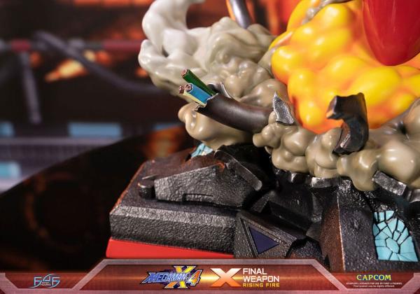 Mega Man X4 Statue X Finale Weapon Rising Fire 45 cm
