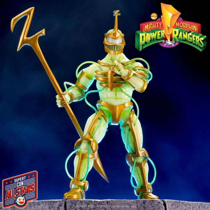 Mighty Morphin Power Rangers Ultimates! Action Figure Lord Zedd Imperial Gold Glow 18 cm 1