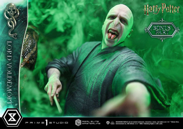 Harry Potter Real Elite Masterline Series Statue 1/4 Lord Voldemort Bonus Version 83 cm 6