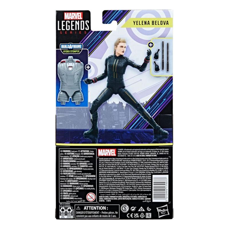 Hawkeye Marvel Legends Action Figure Yelena Belova (BAF: Hydra Stomper) 15 cm