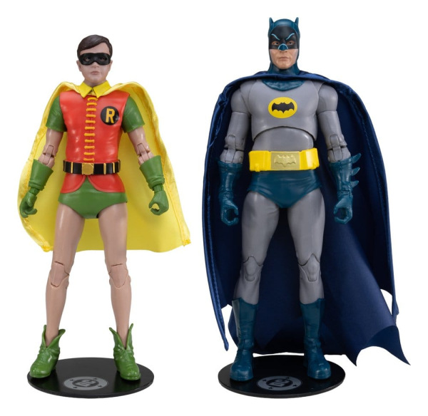 Batman Classic TV Series DC Multiverse McFarlane Collector Edition Action Figure 2-Pack Batman and R 7
