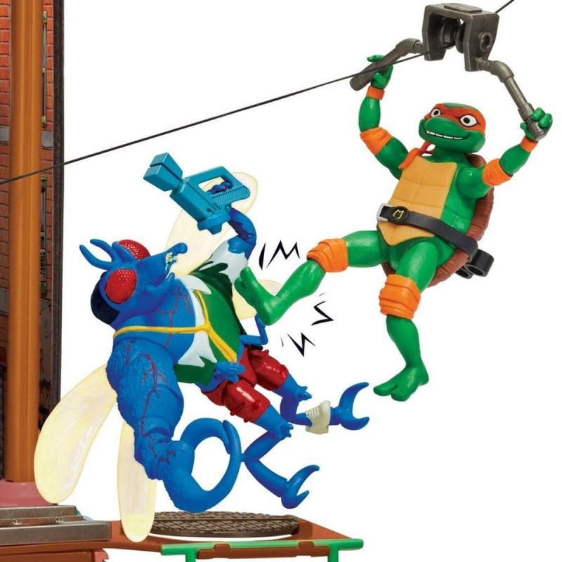 Teenage Mutant Ninja Turtles: Mutant Mayhem Playset Sewer Lair New Version 3