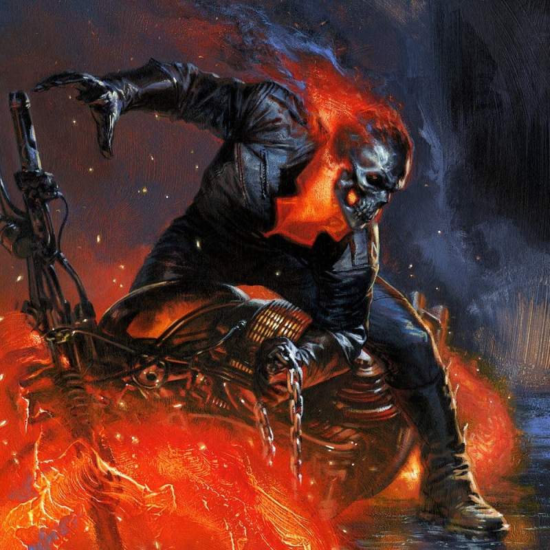 Marvel Fine Art Print Ghost Rider 41 x 61 cm - unframed 1