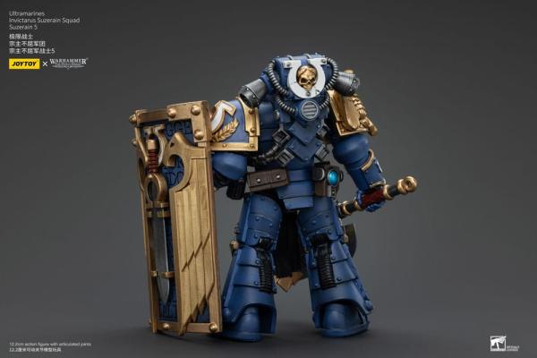 Warhammer The Horus Heresy Action Figure 1/18 Ultramarines Invictarus Suzerain Squad Suzerain 5 12 c