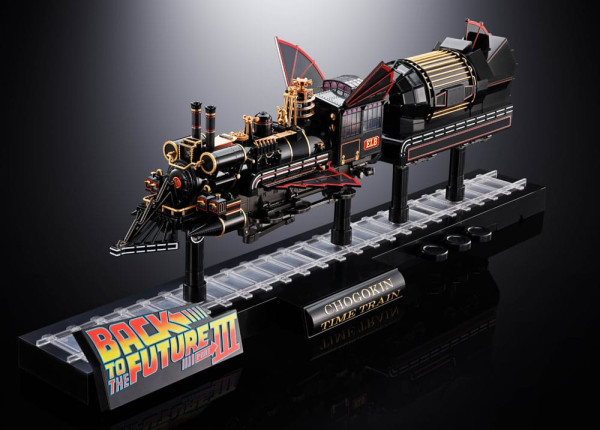 Back To The Future Chogokin Action Figure Time Train 52 cm 8