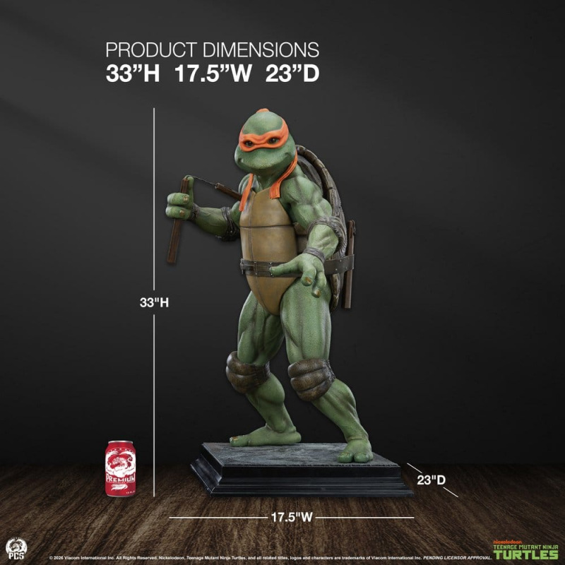 Teenage Mutant Ninja Turtles Statue 1/2 Michelangelo 84 cm 14