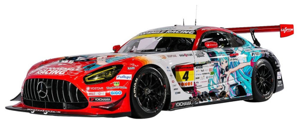 Hatsune Miku Good Smile Vehicle 1/18 AMG 2026 Season Opening Ver. 7 cm