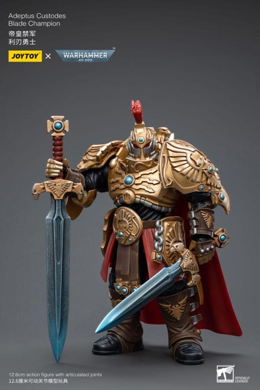 Warhammer 40k Action Figure 1/18 Adeptus Custodes Blade Champion 12 cm