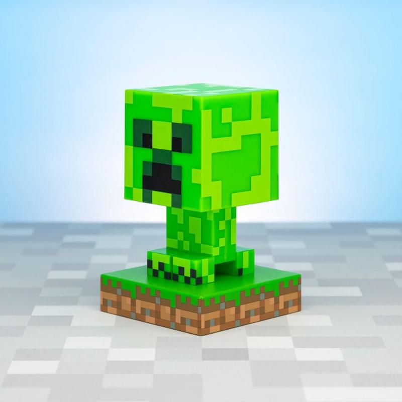 Minecraft Icons Light Creeper 11 cm 4