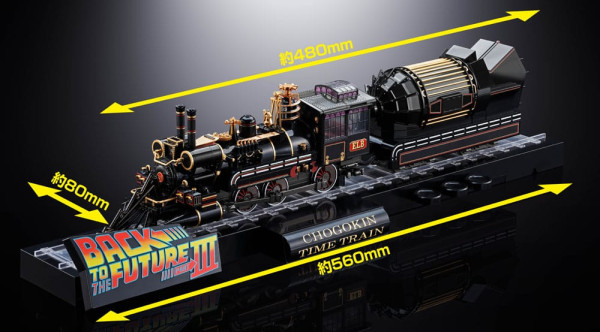Back To The Future Chogokin Action Figure Time Train 52 cm 2