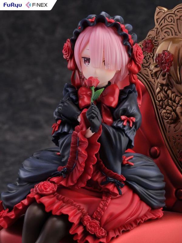 Re:ZERO -Starting Life in Another World F:NEX PVC Statue 1/7 Ram Gothic Ver. 20 cm