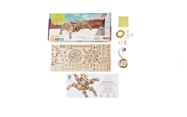 Ugears 3D Wooden Puzzle Hexapod Explorer 3