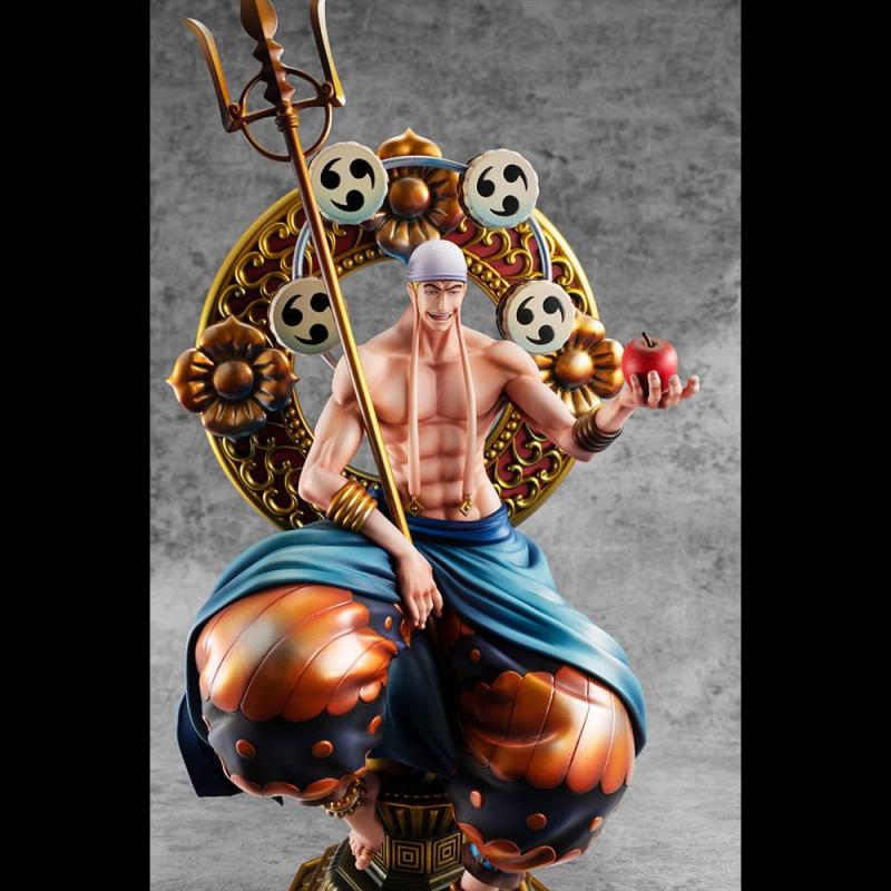 One Piece P.O.P PVC Statue Neo Maximum The only God of Skypiea Enel 34 cm 6