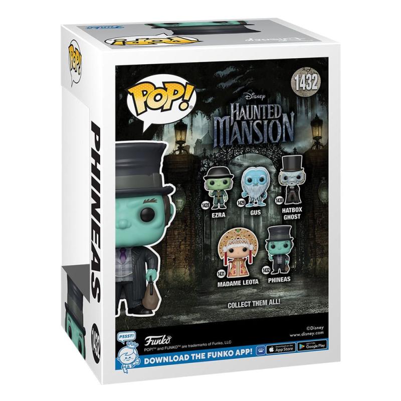 Haunted Mansion POP! Disney Vinyl Figure Phineas 9 cm