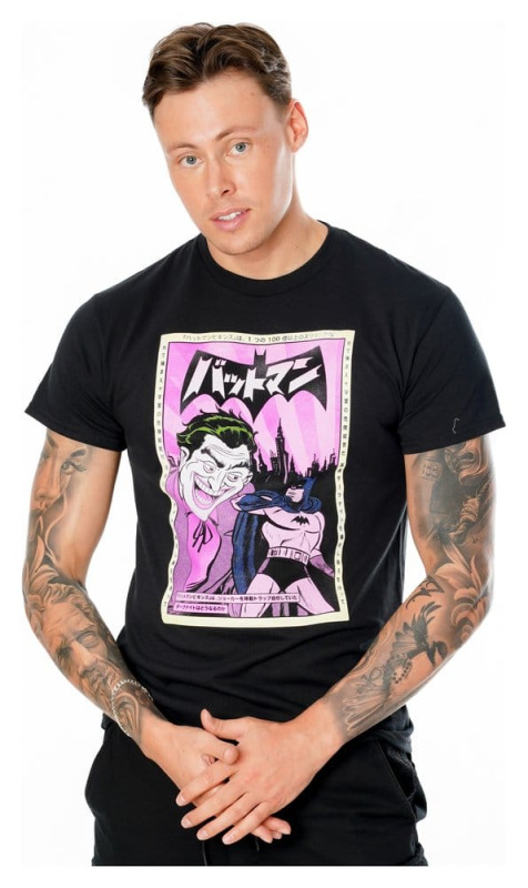 Batman T-Shirt Joker Anime Poster Size XXL 1