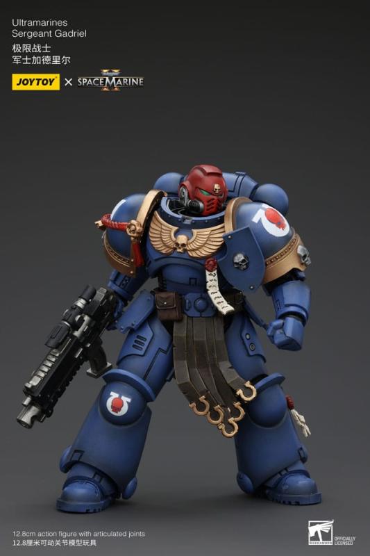 Warhammer 40k Action Figure 1/18 Uitramarines Sergeant Gadriel 13 cm