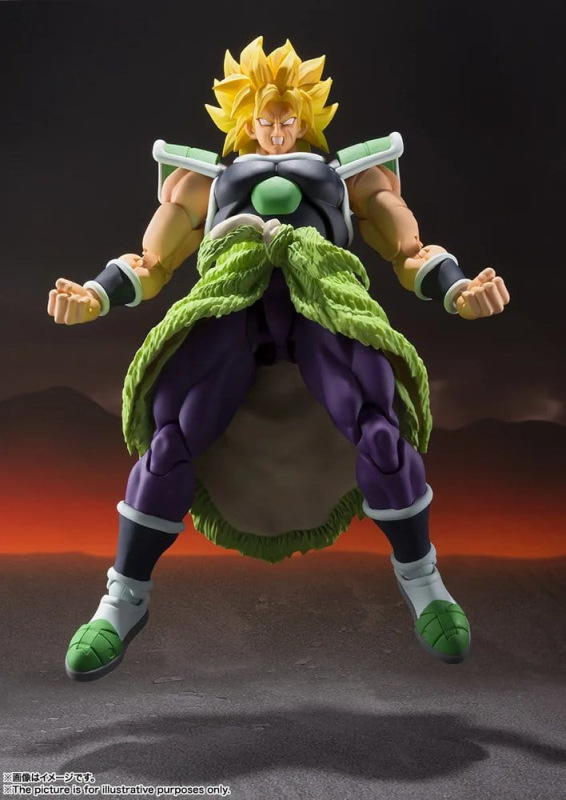 Dragon Ball Super S.H.Figuarts Action Figure Broly -Super- 19 cm 1