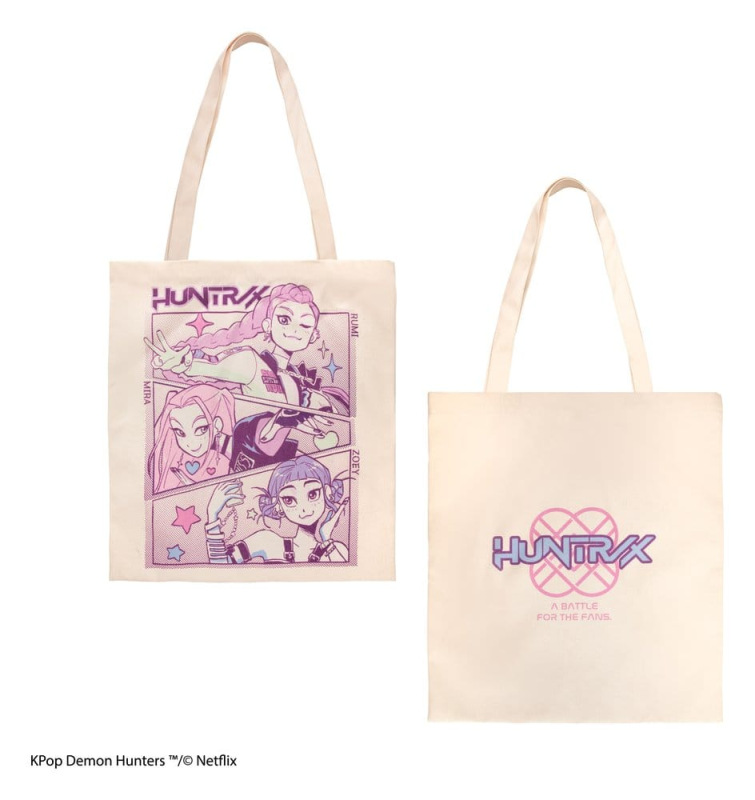 KPop Demon Hunters Tote Bag A battle for the fans 3