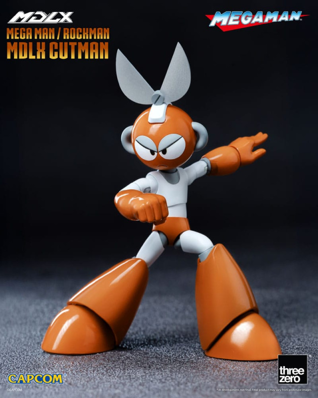 Mega Man MDLX Action Figure Rockman / Mega Man Cutman 12 cm 3