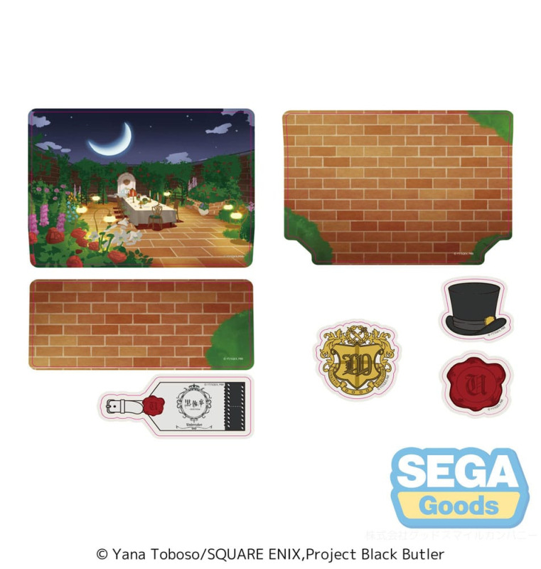 Black Butler: Boarding School Arc Petite World Memories Mini Figure Undertaker (EX) 8 cm 5