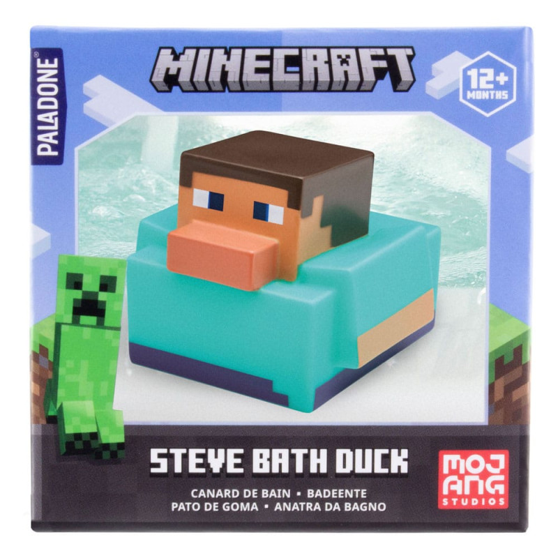 Minecraft Bath Duck Steve 6 cm 1