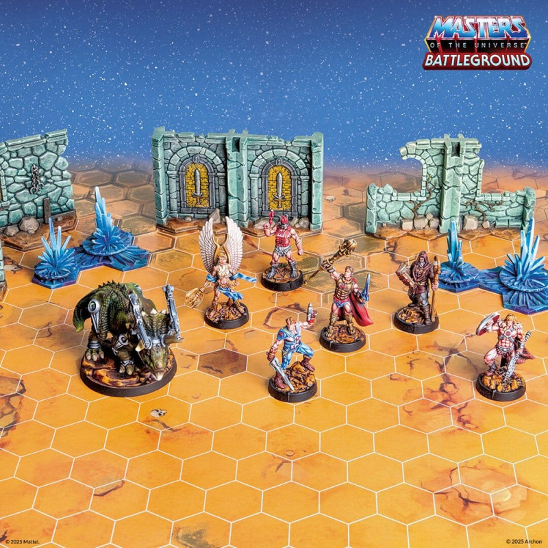 Masters of the Universe: Battleground Miniatures Game Wave 10: Preternian Heroes Faction *Spanish Ve 6