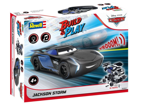 Cars Model Kit 1/20 Lightning McQueen 20 cm 10
