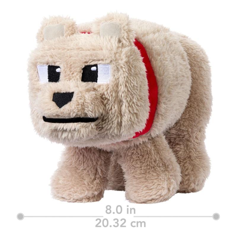 A Minecraft Movie Plush Figure Dennis the Wolf 20 cm 5