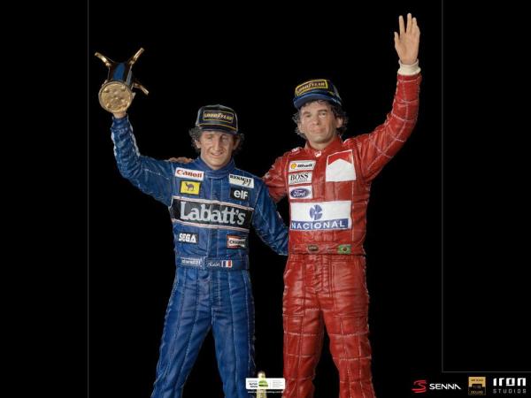 Ayrton Senna Deluxe Art Scale Statue 1/10 Alain Prost & Ayrton Senna (The Last Podium 1993) 27 cm