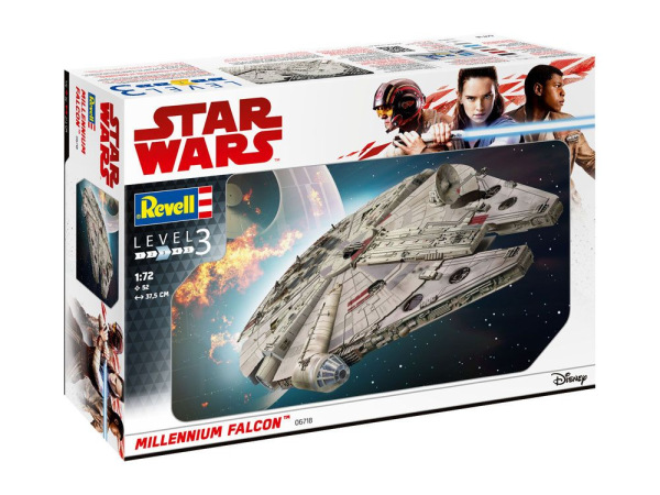 Star Wars Model Kit 1/72 Millennium Falcon 38 cm 9