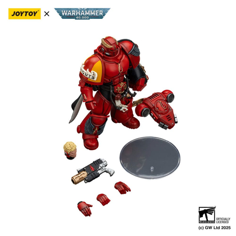 Warhammer 40,000: Combat Patrol Blood Angels Action Figure Captain with Inferno Pistol & Power Fist 11