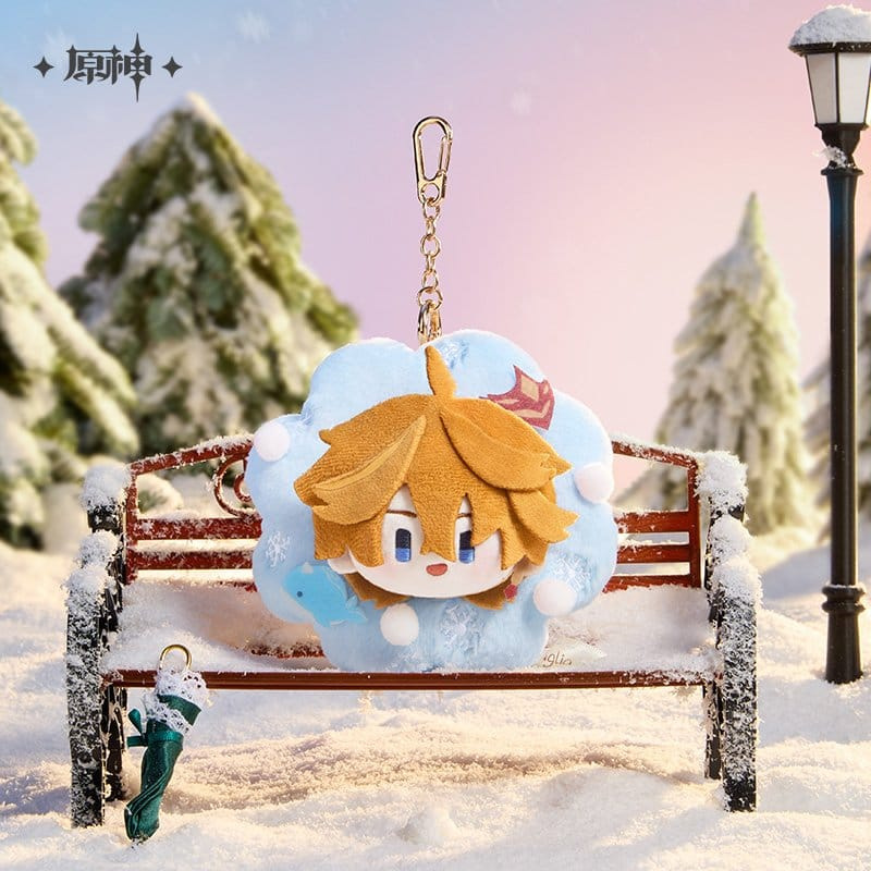 Genshin Impact - Leisurely Winter's Day Series Plushie Keychain - Tartaglia
