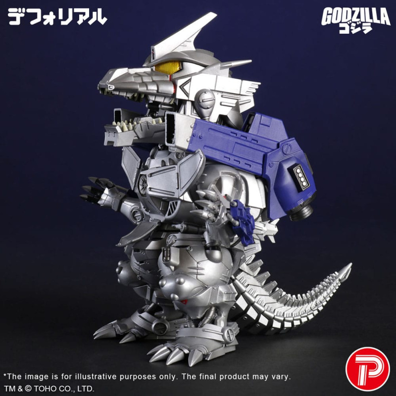 Godzilla against Mechagodzilla Deforeal PVC Statue MFS-3 KIRYU Heavily Armed Type 15 cm 3