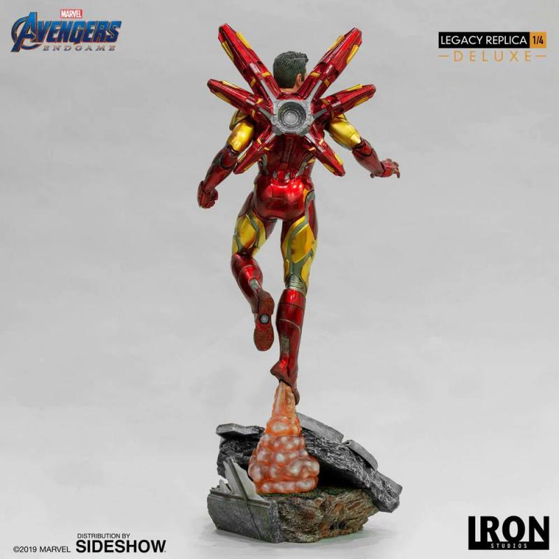 Avengers: Endgame Legacy Replica Statue 1/4 Iron Man Mark LXXXV Deluxe Version 84 cm
