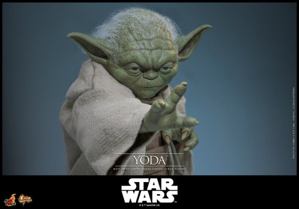 Star Wars: Revenge of the Sith Movie Masterpiece Action Figure 1/6 Yoda 14 cm 3