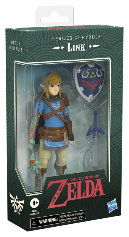 The Legend of Zelda: Tears of the Kingdom Heroes of Hyrule Action Figure Link 15 cm 13
