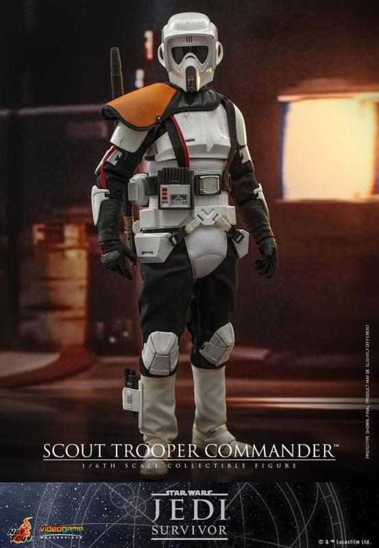 Star Wars: Jedi Survivor Videogame Masterpiece Action Figure 1/6 Scout Trooper Commander 30 cm