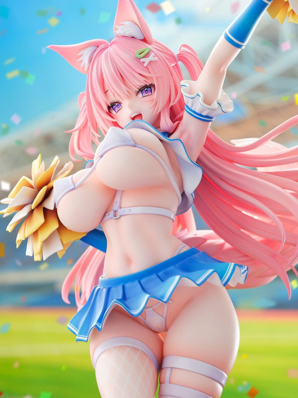 Original Character Statue 1/5 Kemomimi Cheer Girl illustration by Yatanuki Kei 35 cm 3