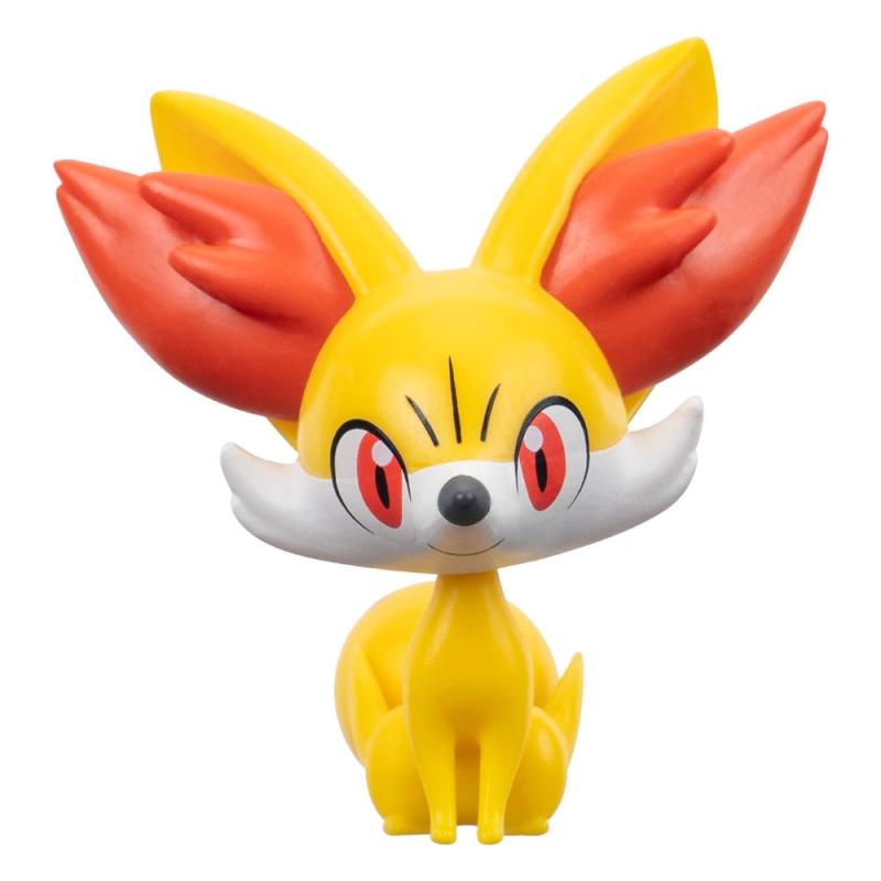 Pokémon Battle Figure Set 3-Pack Fennekin, Lechonk, Sirfetch'd 5 cm