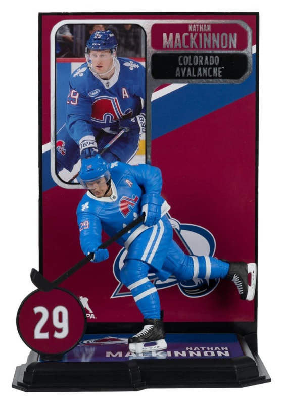 NHL McFarlane SportsPicks Action Figure Nathan MacKinnon (Quebec Nordiques Retro) 18 cm 1